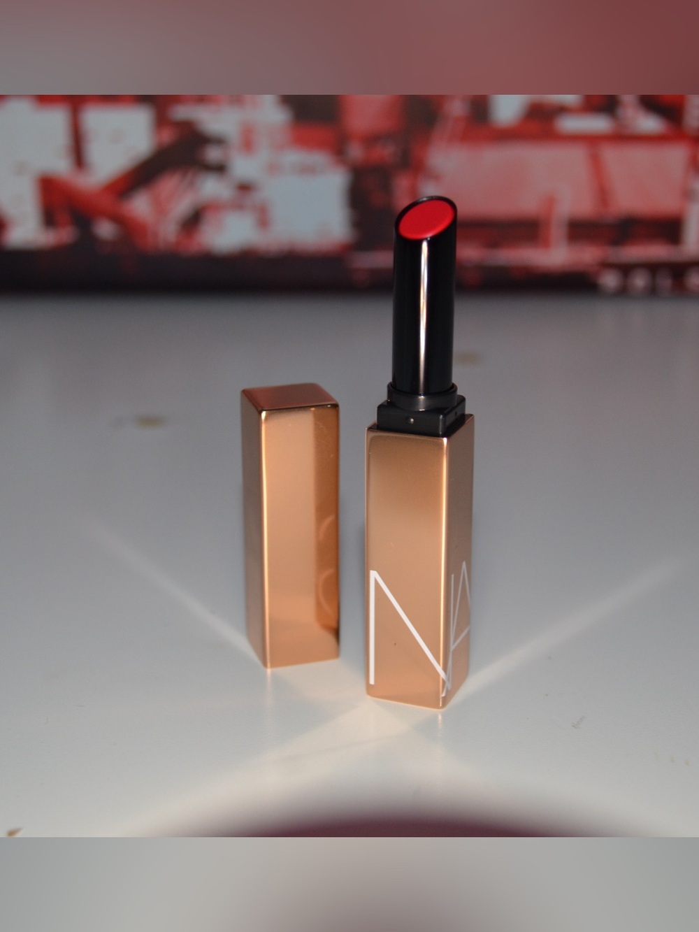 Nars No Inhibitions 210 Raspberry Pink Lipstick - Picture 6 of 6